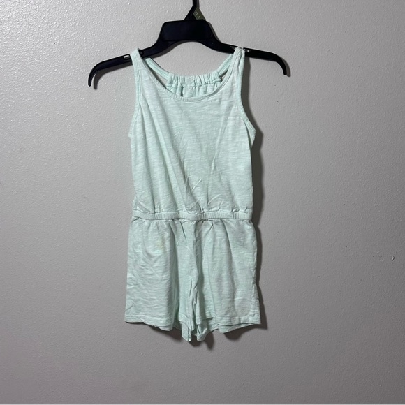 Old navy Girl Light Green Casual Romper size L(10/12) - Picture 1 of 6